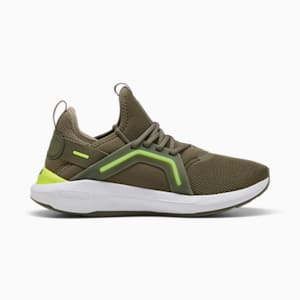 Chaussures de course Softride Enzo 5 Homme, Loden Green-Yellow Alert, extralarge